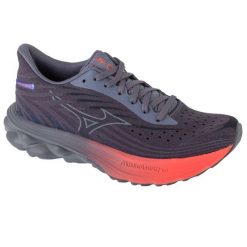 Buty do biegania damskie, Wave Skyrise 6. Niebieskie obuwie sportowe damskie Mizuno, bez zapięcia, do biegania, mizuno wave. Za 638.30 zł.