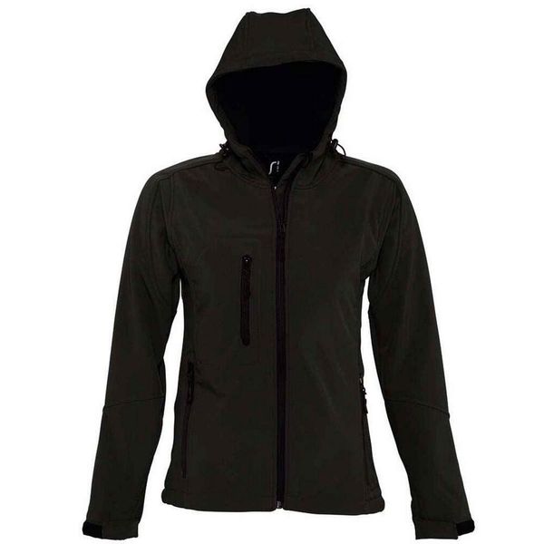 Kurtka Damska Replay Soft Shell. Czarne kurtki damskie SOL'S, s, bez wzorów, bez kaptura. Za 297.99 zł.