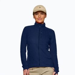 Bluza polarowa damska NORRONA Falketind Warm1 Active. Niebieskie bluzy damskie NORRONA, l, bez wzorów, z elastanu, bez kaptura. Za 769.99 zł.