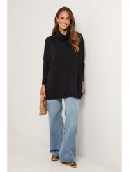 Soft Cashmere Golf w kolorze czarnym rozmiar: 38/40. Czarne golfy damskie Soft Cashmere, bez wzorów, bez ramiączek. Za 152.99 zł.