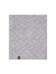 Buff Komin Knitted & Fleece Neckwarmer 123518.014.10.00 Szary. Szare kominy damskie Buff, bez wzorów, z materiału. Za 139.99 zł.