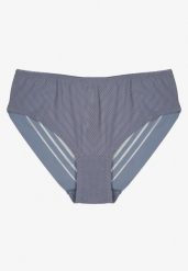 Niebieskie Majtki Figi z Paskami Ranttes. Niebieskie figi Born2be, bez wzorów, z jeansu. Za 4.99 zł.