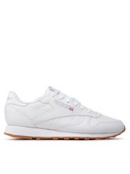 Reebok Sneakersy Classic Leather GY0956 Biały. Białe obuwie sportowe damskie Reebok, ze skóry, bez zapięcia. Za 219.99 zł.