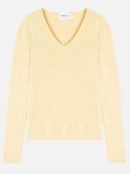 Perfect Cashmere Kaszmirowy sweter "Gaby" w kolorze jasnożółtym rozmiar: M. Żółte swetry klasyczne damskie Perfect Cashmere, m, z kaszmiru, bez kołnierzyka. Za 462.29 zł.