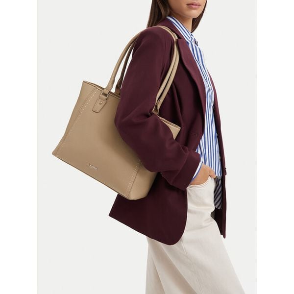 Torebka Lasocki. Brązowe shopper bag Lasocki, bez dodatków. Za 219.99 zł.