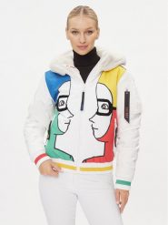 Rossignol Kurtka narciarska Space RLMWJ51 Biały Regular Fit. Białe kurtki sportowe damskie Rossignol, na zimę, l, bez wzorów, z syntetyku, bez kaptura. Za 2,309.00 zł.