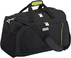 Torba sportowa Aspensport Dakar 55 L czarna. Czarne torby sportowe Erima, z aplikacjami, z poliesteru. Za 289.99 zł.