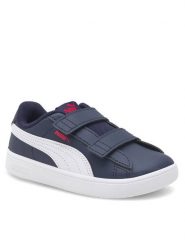 Puma Sneakersy CEO-RICKIE CLASSIC V 39425401 Granatowy. Niebieskie buty sportowe chłopięce Puma, ze skóry, bez zapięcia. Za 119.99 zł.