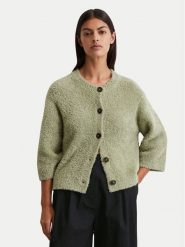 Marc O'Polo Kardigan 506 6045 61059 Zielony Relaxed Fit. Zielone kardigany damskie Marc O'Polo, xs, bez wzorów, z bawełny. Za 549.99 zł.