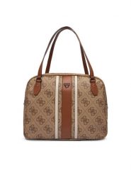 Guess Torba weekendowa Erenia Travel TWSO78 38916 Beżowy. Brązowe torby podróżne Guess, z aplikacjami, ze skóry. Za 639.99 zł.
