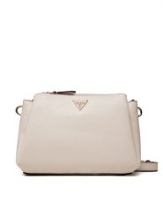 Guess Torebka Noelle II HWZG96 72120 Écru. Listonoszki damskie Guess, z aplikacjami, ze skóry, bez dodatków. Za 379.99 zł.