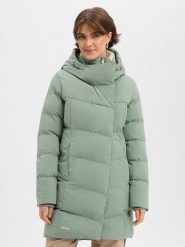 Ragwear płaszcz funkcjonalny - Pavla Kobiety zielony, M. Zielone płaszcze damskie Ragwear, m, bez wzorów, bez kaptura. Za 549.95 zł.
