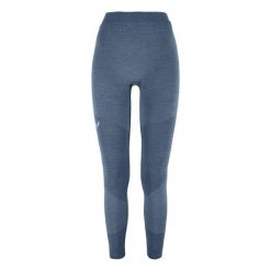 Damskie legginsy Salewa Zerbu Medium Warm AMR. Niebieskie legginsy sportowe damskie Salewa, s, bez wzorów, z elastanu, na fitness i siłownię. Za 445.22 zł.
