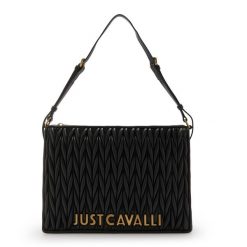 Just Cavalli Torebka Just Cavalli Metal 77RA4BD1-ZSB21-899 czarny - sztuczna skóra Torebki 1 ct Damski. Czarne torebki klasyczne damskie Just Cavalli, z materiału, na ramię, bez dodatków. Za 529.99 zł.