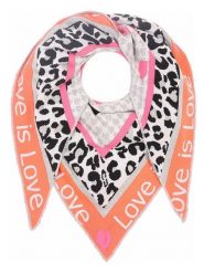 Zwillingsherz Chusta trójkątna "Love is Love" ze wzorem - 200 x 130 cm rozmiar: onesize. Chusty damskie Zwillingsherz, bez wzorów, z bawełny. Za 126.99 zł.