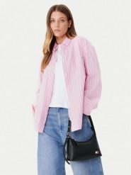 Tommy Jeans Torebka Tjw Cool Shoulder Bag AW0AW17873 Czarny. Czarne torebki klasyczne damskie Tommy Jeans, z jeansu, bez dodatków. Za 309.99 zł.