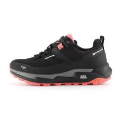 Niskie buty terenowe wodoodporne damskie Alpine Pro Qede 2. Czerwone obuwie trekkingowe damskie Alpine Pro, z materiału, przed kostkę, bez zapięcia. Za 389.00 zł.