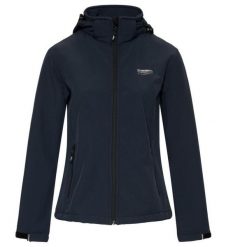 Damska kurtka Nordberg Soft Shell. Brązowe kurtki sportowe damskie NORDBERG, l, bez wzorów, z materiału, bez kaptura. Za 459.99 zł.