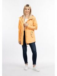 Schmuddelwedda Parka przeciwdeszczowa w kolorze pomarańczowym rozmiar: XL. Pomarańczowe parki damskie Schmuddelwedda, xl, bez kaptura. Za 210.81 zł.