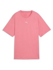 Puma Koszulka "Ess Relaxed" w kolorze różowym rozmiar: S. Różowe bluzki damskie Puma, s, bez wzorów, bez kołnierzyka, bez ramiączek. Za 77.95 zł.