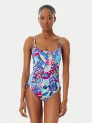 Selmark Strój kąpielowy BN958 Niebieski. Niebieskie stroje jednoczęściowe Selmark, bez wzorów, z syntetyku. Za 619.99 zł.