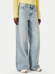 Tommy Hilfiger Jeansy 70'S WW0WW51090 Niebieski Wide Fit. Niebieskie jeansy damskie Tommy Hilfiger. Za 649.99 zł.