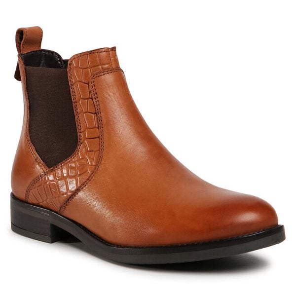 Sztyblety Lasocki. Brązowe botki damskie Lasocki, bez obcasa, na płaskiej podeszwie, bez zapięcia. Za 102.99 zł.