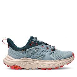 Trekkingi Hoka. Niebieskie obuwie trekkingowe damskie HOKA, bez zapięcia. Za 599.99 zł.