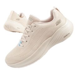 Buty sportowe sneakersy damskie Skechers Bobs Infinity. Brązowe obuwie sportowe casual damskie Skechers, trekkingowe. Za 256.42 zł.