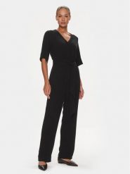 Selected Femme Kombinezon 16089065 Czarny Regular Fit. Czarne sukienki damskie Selected Femme, bez wzorów, z wiskozy, bez ramiączek. Za 309.99 zł.