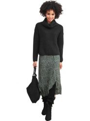 Heine Spódnica w kolorze zielonym rozmiar: 48. Zielone spódnice damskie Heine, na co dzień, bez wzorów, midi. Za 56.99 zł.