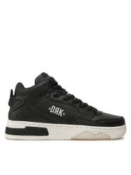 Dorko Sneakersy Easy High DS24F22W Czarny. Czarne obuwie sportowe damskie Dorko, ze skóry, bez zapięcia. Za 219.99 zł.