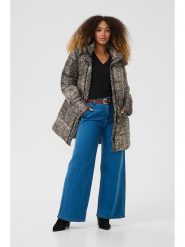 Cream Płaszcz zimowy w kolorze szarobrązowym rozmiar: 34. Brązowe płaszcze damskie Cream, na zimę, bez wzorów, z puchu, bez kaptura. Za 239.99 zł.