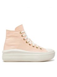 Converse Trampki Chuck Taylor All Star Move A09910C Różowy. Czerwone trampki damskie Converse, bez wzorów, z materiału, bez zapięcia. Za 269.99 zł.