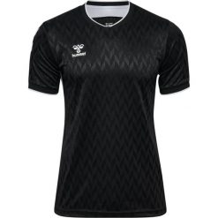 Koszulka Hummel Legend. Czarne bluzki damskie Hummel, bez wzorów, sportowe, bez kołnierzyka, bez ramiączek. Za 254.00 zł.