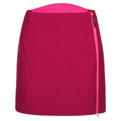 Damska ocieplana spódnica Loap Urkiss w kolorze różowym. Czerwone spódnice damskie LOOP, na zimę, bez wzorów. Za 187.99 zł.