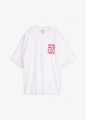 T-shirt oversize z czystej bawełny organicznej. Czerwone t-shirty damskie bonprix, bez wzorów, z bawełny, bez kołnierzyka. Za 77.99 zł.