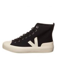 Veja Sneakersy "Campo" w kolorze czarnym rozmiar: 36. Czarne obuwie sportowe damskie Veja, za kostkę, bez zapięcia. Za 272.95 zł.