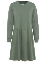 Camel Active Sukienka w kolorze oliwkowym rozmiar: XS. Brązowe sukienki damskie Camel Active, bez wzorów, z bawełny, bez ramiączek. Za 145.26 zł.