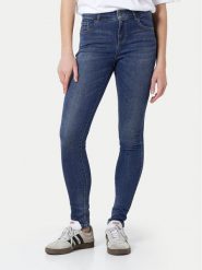 Noisy May Jeansy Jen 27030580 Granatowy Skinny Fit. Niebieskie jeansy damskie Noisy may. Za 159.99 zł.