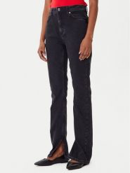HUGO Jeansy Gitria_1 50546503 Szary Slim Fit. Szare jeansy damskie Hugo. Za 529.99 zł.