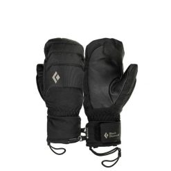 Łapawice narciarskie damskie Black Diamond Mission MX. Czarne rękawiczki damskie Black Diamond, bez wzorów. Za 391.99 zł.