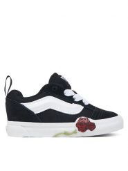 Vans Tenisówki Knu Skool Elastic Lace Ro VN000Y1ZBA21 Czarny. Czarne buty sportowe dziewczęce Vans, ze skóry, bez zapięcia. Za 239.99 zł.