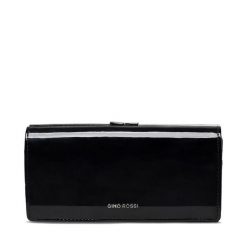 Portfel GINO ROSSI. Czarne portfele damskie Gino Rossi, bez wzorów. Za 199.99 zł.