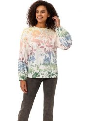 Heine Bluza w kolorze beżowym rozmiar: 44. Brązowe bluzy damskie Heine, bez wzorów, bez kaptura. Za 64.95 zł.