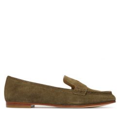 Lordsy MICHAEL Michael Kors. Brązowe półbuty damskie MICHAEL Michael Kors, bez wzorów, bez obcasa, bez zapięcia. Za 679.99 zł.