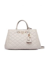 Guess Torebka Frances HWQG22 41060 Kremowy. Białe torebki klasyczne damskie Guess, ze skóry, bez dodatków. Za 674.99 zł.