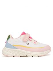 Tommy Hilfiger Sneakersy Low Cut Lace-Up/Velcro Sneaker T1A9-35107-1861 M Kolorowy. Buty sportowe dziewczęce Tommy Hilfiger, ze skóry, bez zapięcia. Za 334.99 zł.