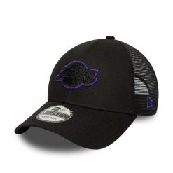 Czapka trucker Los Angeles Lakers 9forty. Czarne czapki z daszkiem damskie New Era, bez wzorów. Za 125.00 zł.