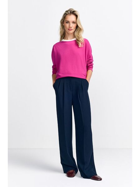 Rich & Royal Sweter w kolorze różowym rozmiar: XL. Różowe swetry klasyczne damskie Rich & Royal, xl, bez kołnierzyka. Za 208.99 zł.